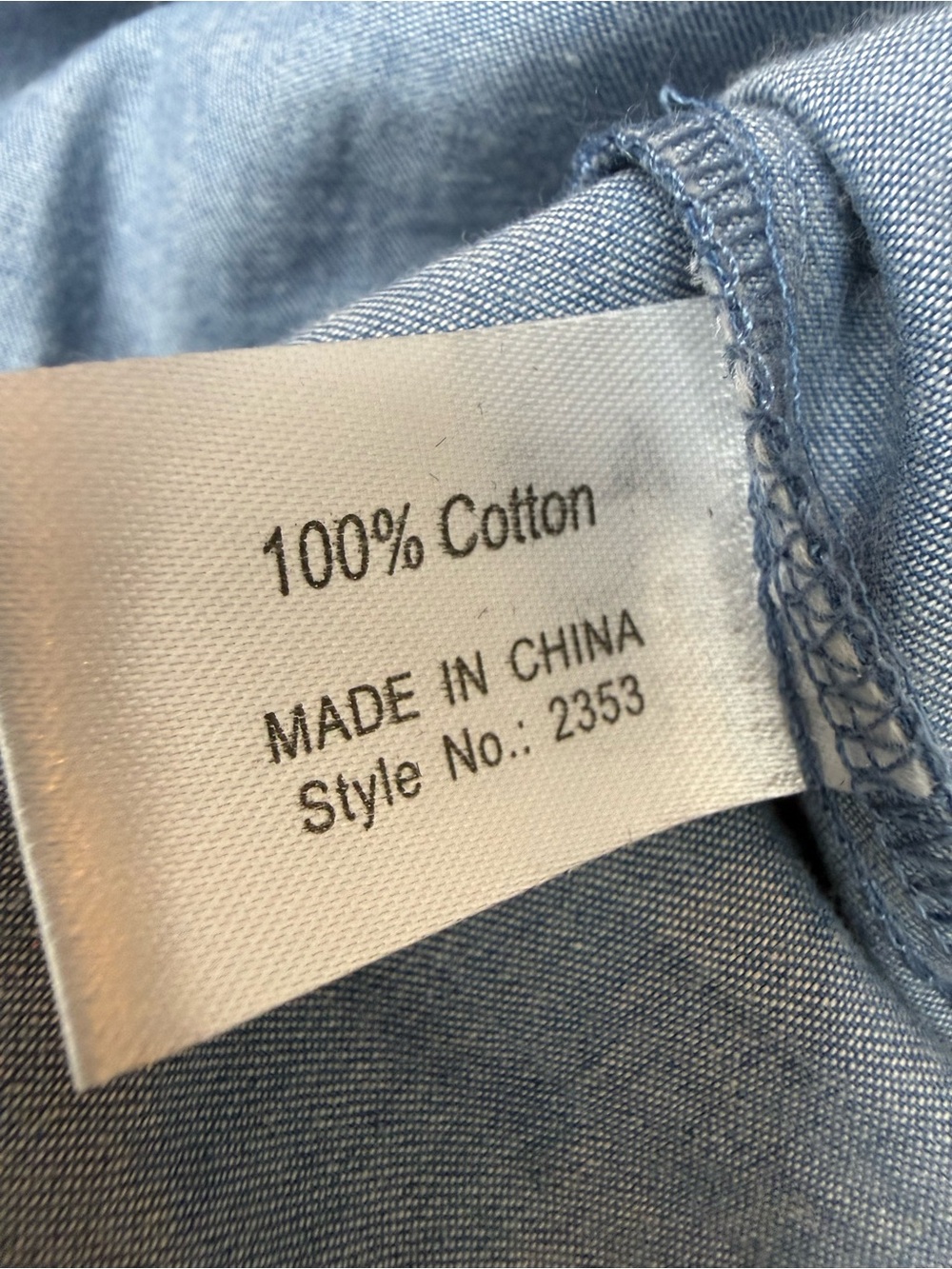 Poem by Oliver Bonas floral embroidered chambray denim shift dress size 10 - Picture 12 of 12